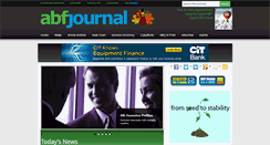 Desktop Screenshot of abfjournal.com