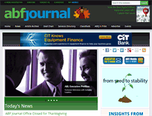 Tablet Screenshot of abfjournal.com